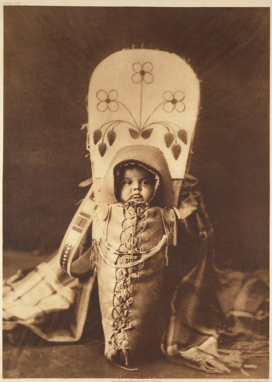 Un bambino Nez Perce da Edward Sheriff (after) Curtis