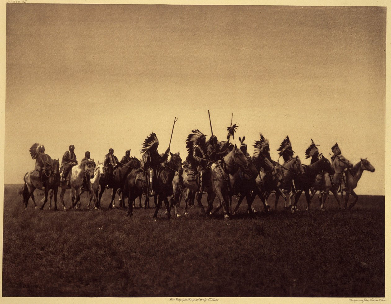 Brate war party da Edward Sheriff Curtis