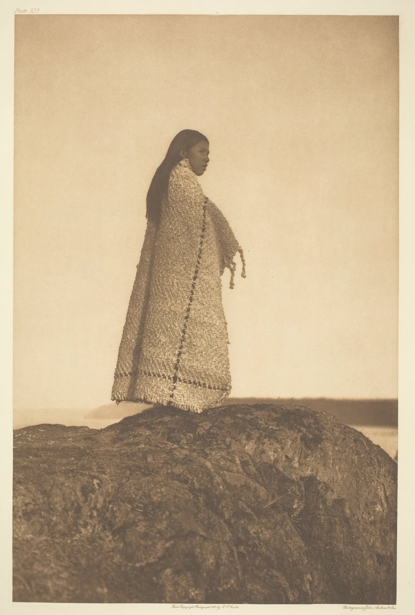 Ragazza Cowichan da Edward Sheriff Curtis