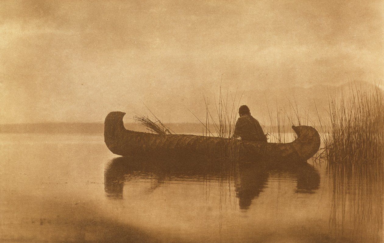 Cacciatore di Anatre Kutenai da Edward Sheriff Curtis