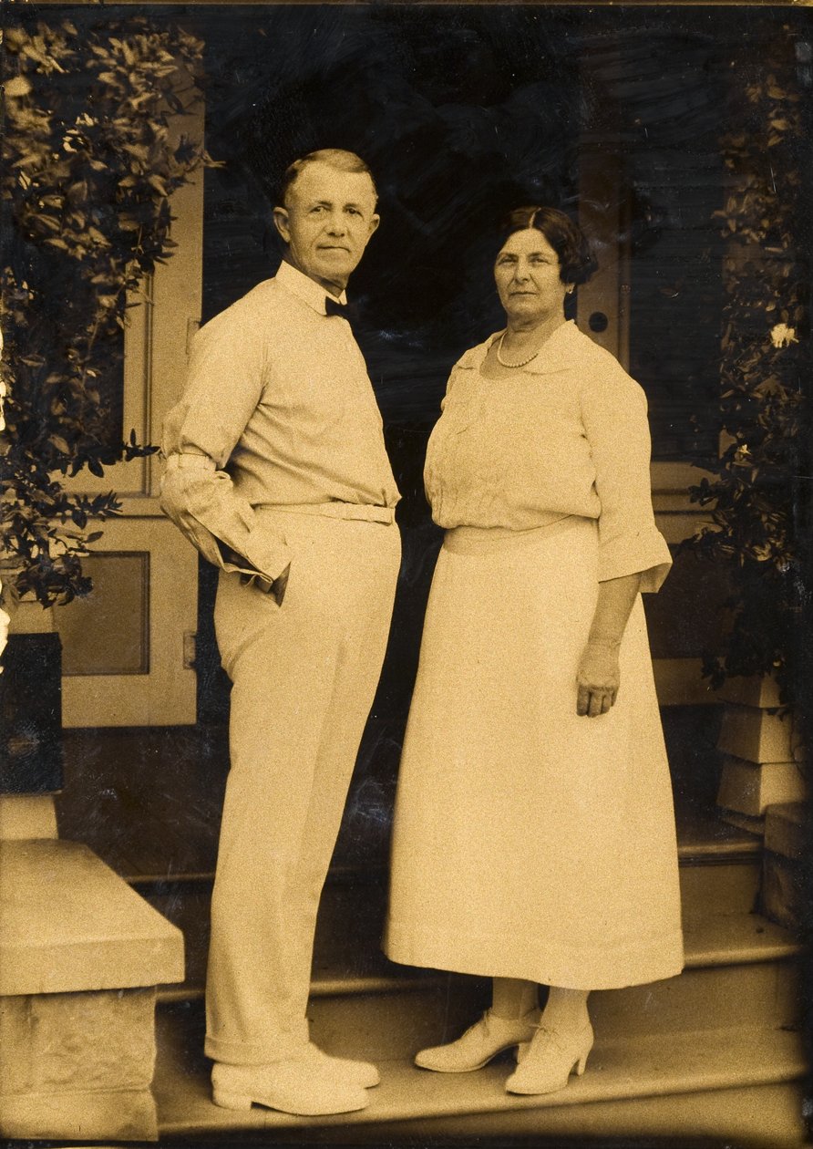 Mamma e papà Curtis da Edward Sheriff Curtis