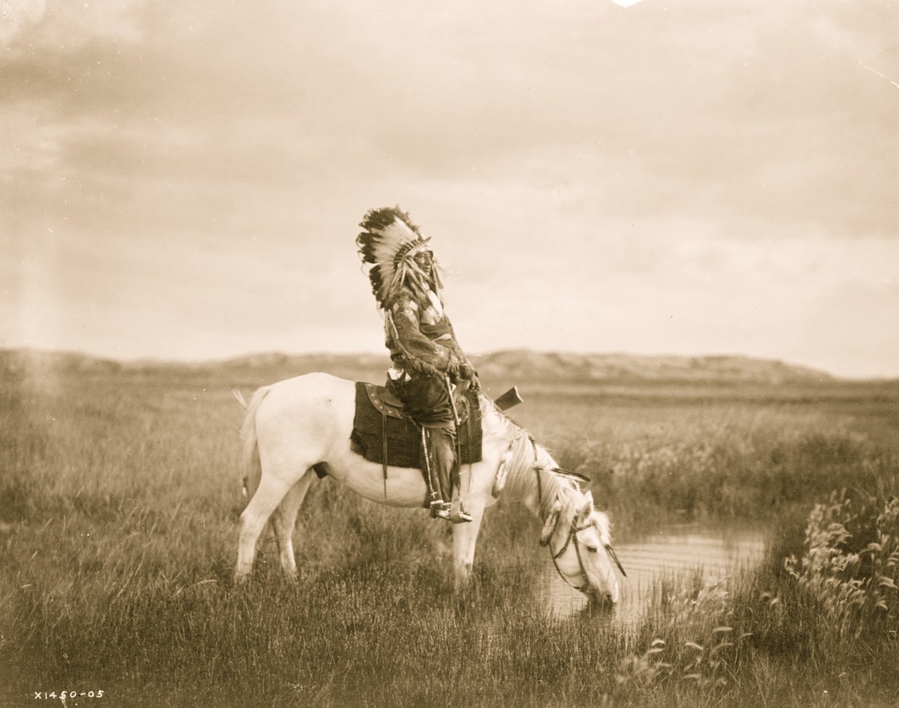 Oasi nelle Badlands 1905 (foto) da Edward Sheriff Curtis