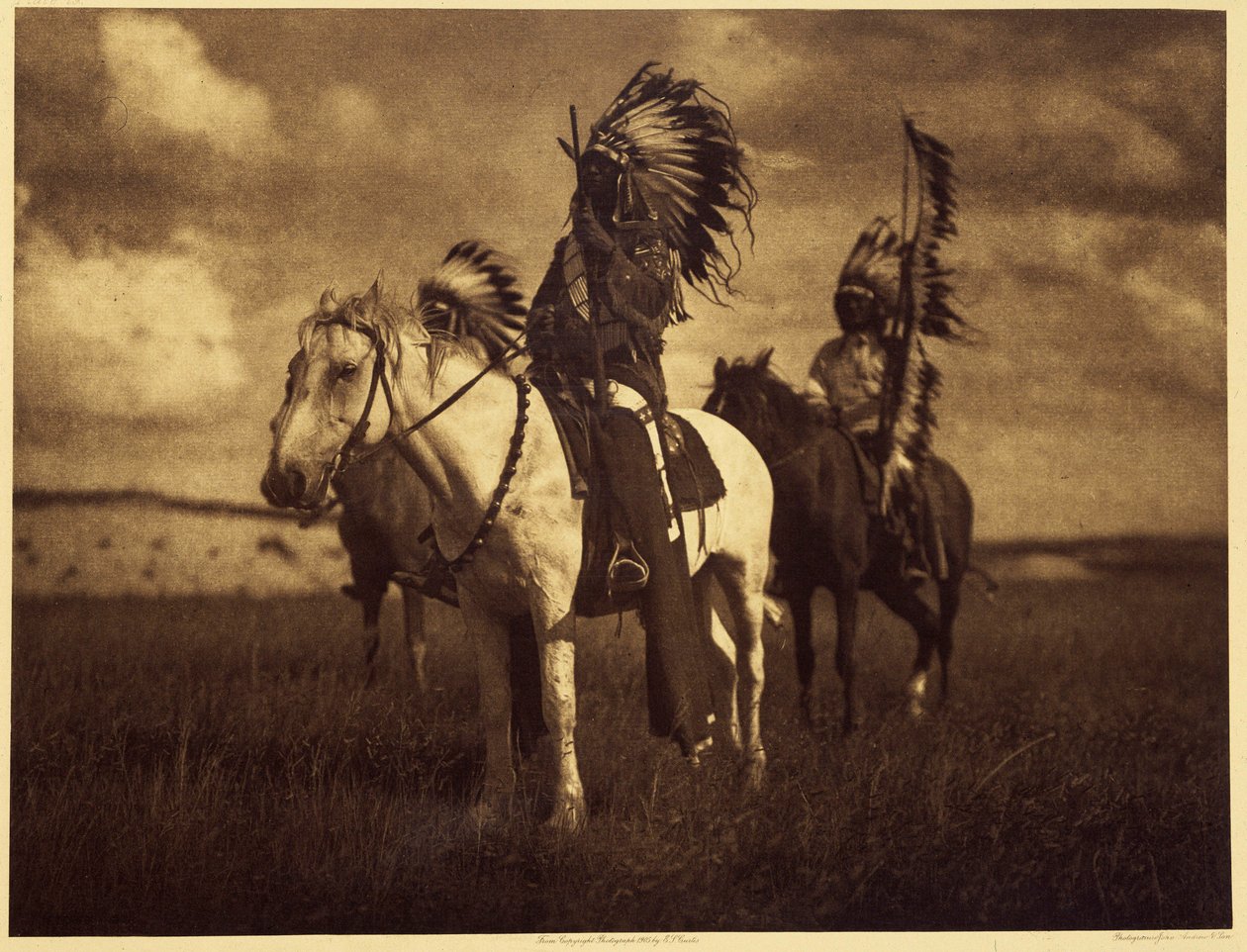 Capi Sioux da Edward Sheriff Curtis