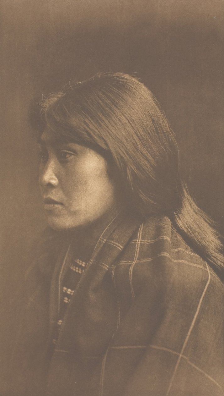 Ragazza Suquamish da Edward Sheriff Curtis
