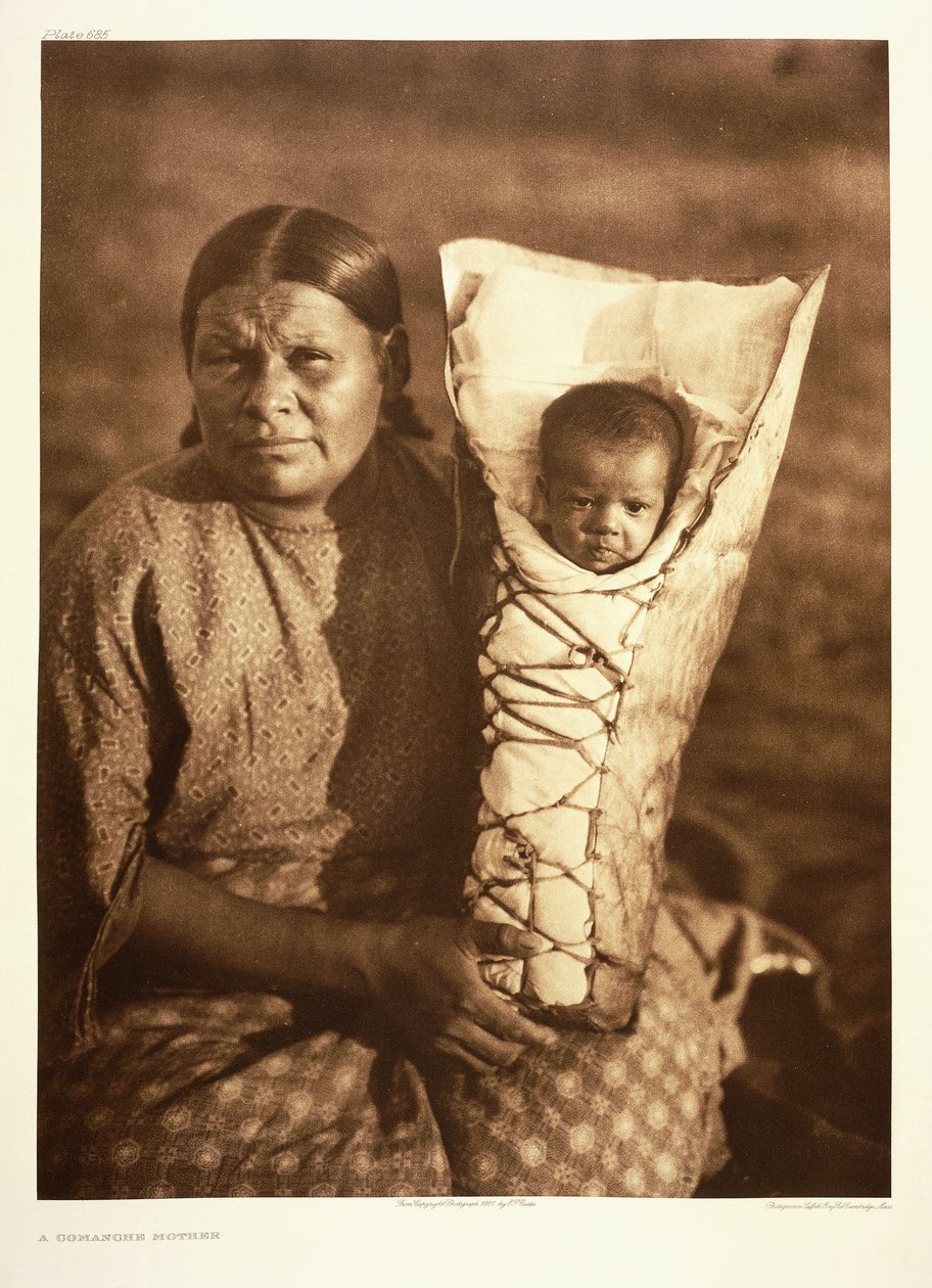 La Madre Comanche da Edward Sheriff Curtis