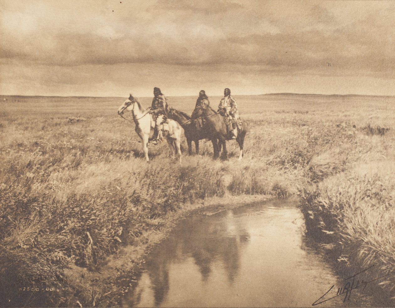 I tre capi - Piegan da Edward Sheriff Curtis