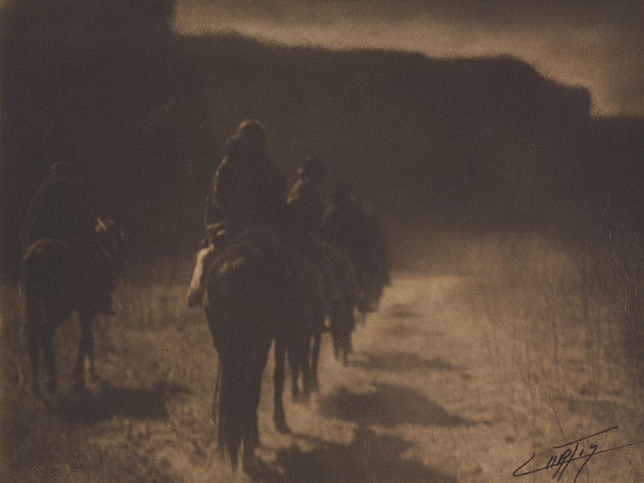 La razza che sta scomparendo (Navajo) da Edward Sheriff Curtis