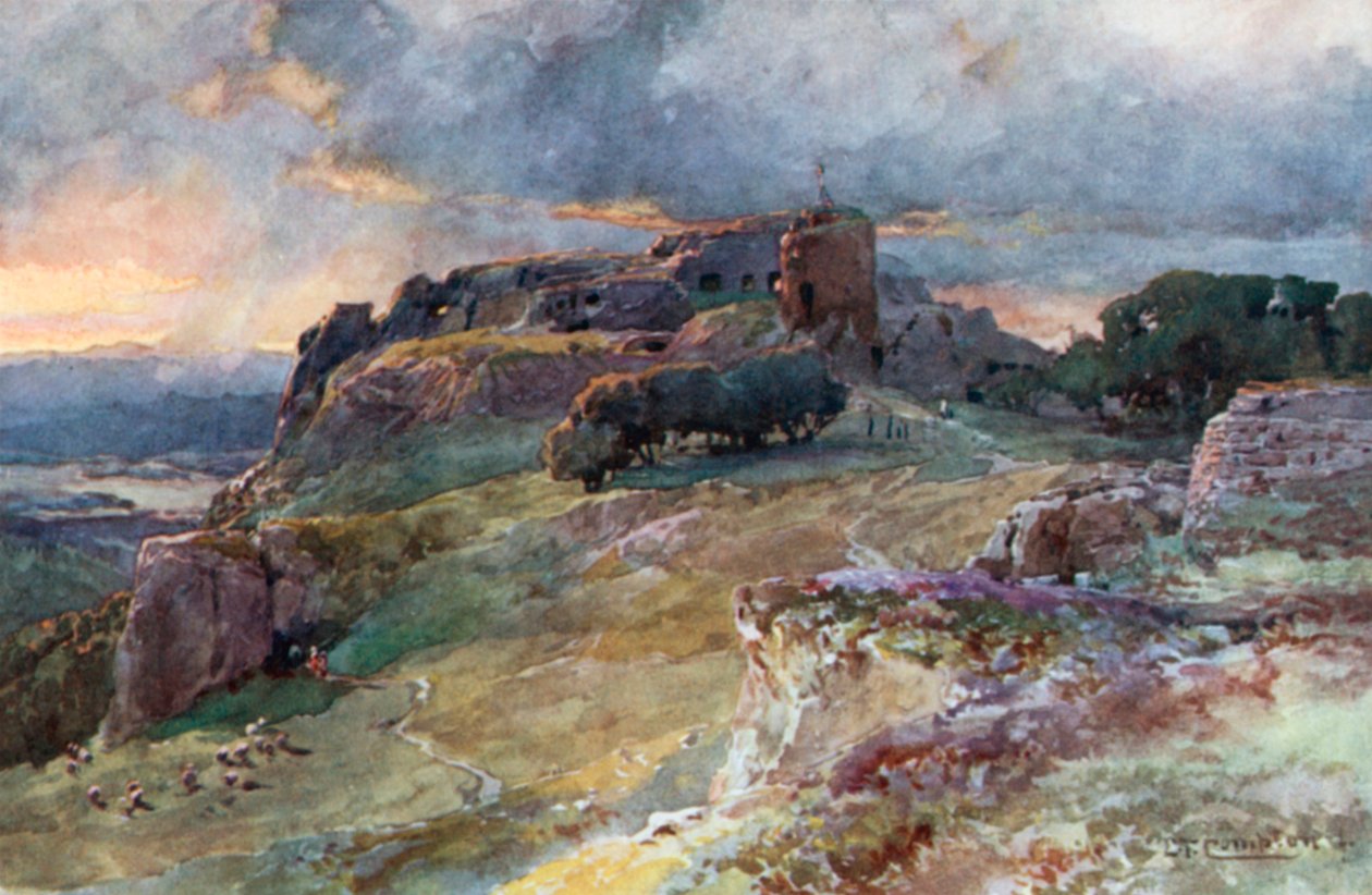 Regenstein (litografia a colori) da Edward Theodore Compton