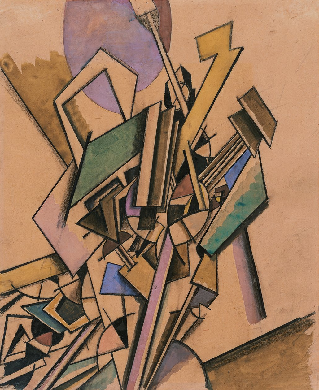 Studio vorticista da Edward Wadsworth