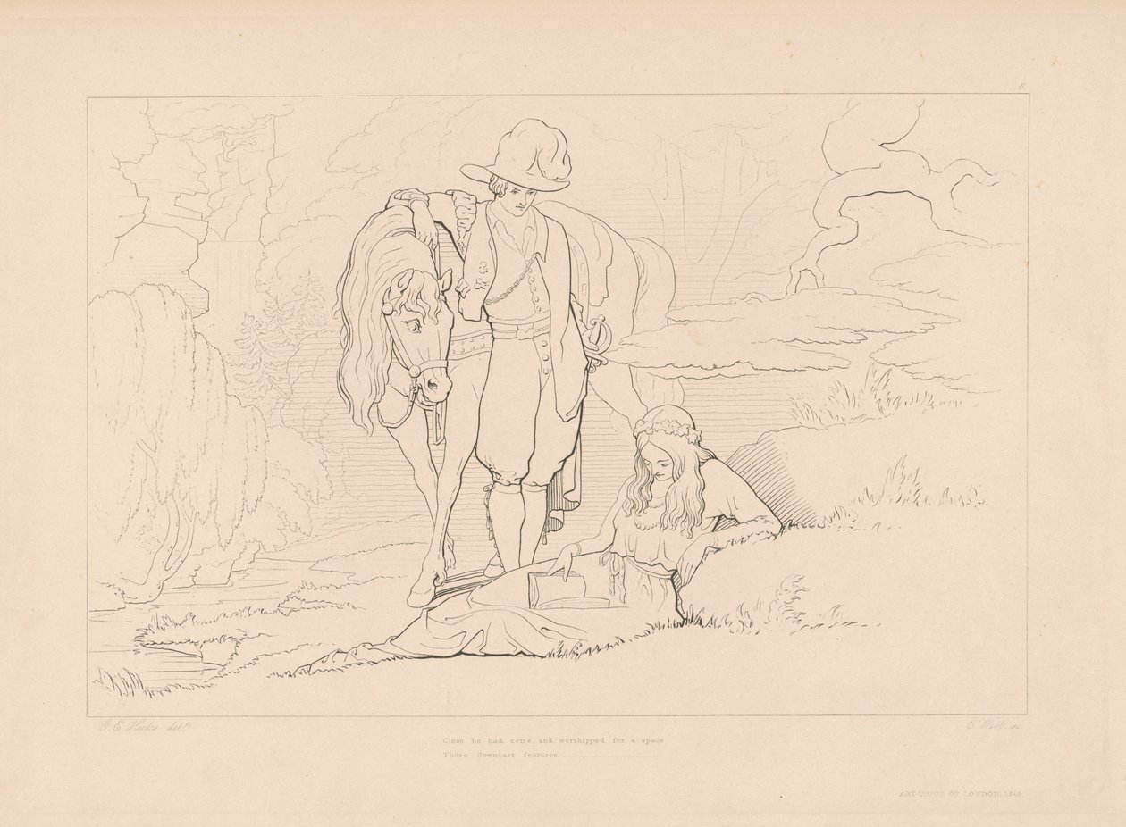 Vicino ci era arrivato... da Edward Webb, after George Elgar Hicks