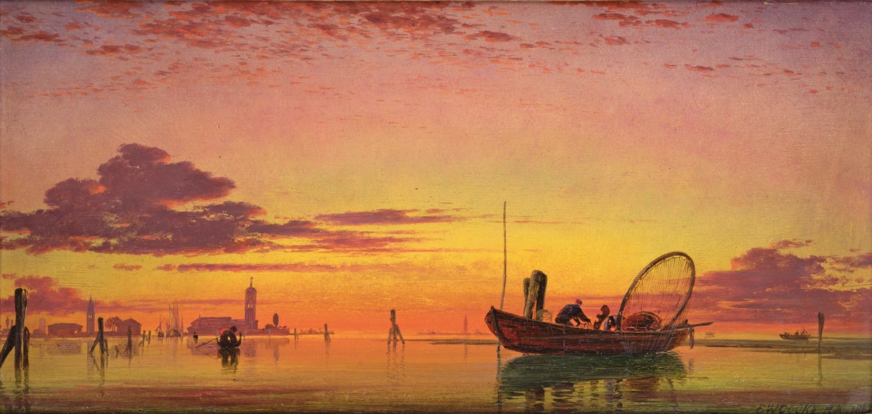 Mazzorto sulla laguna, Venezia, 1864 da Edward William Cooke