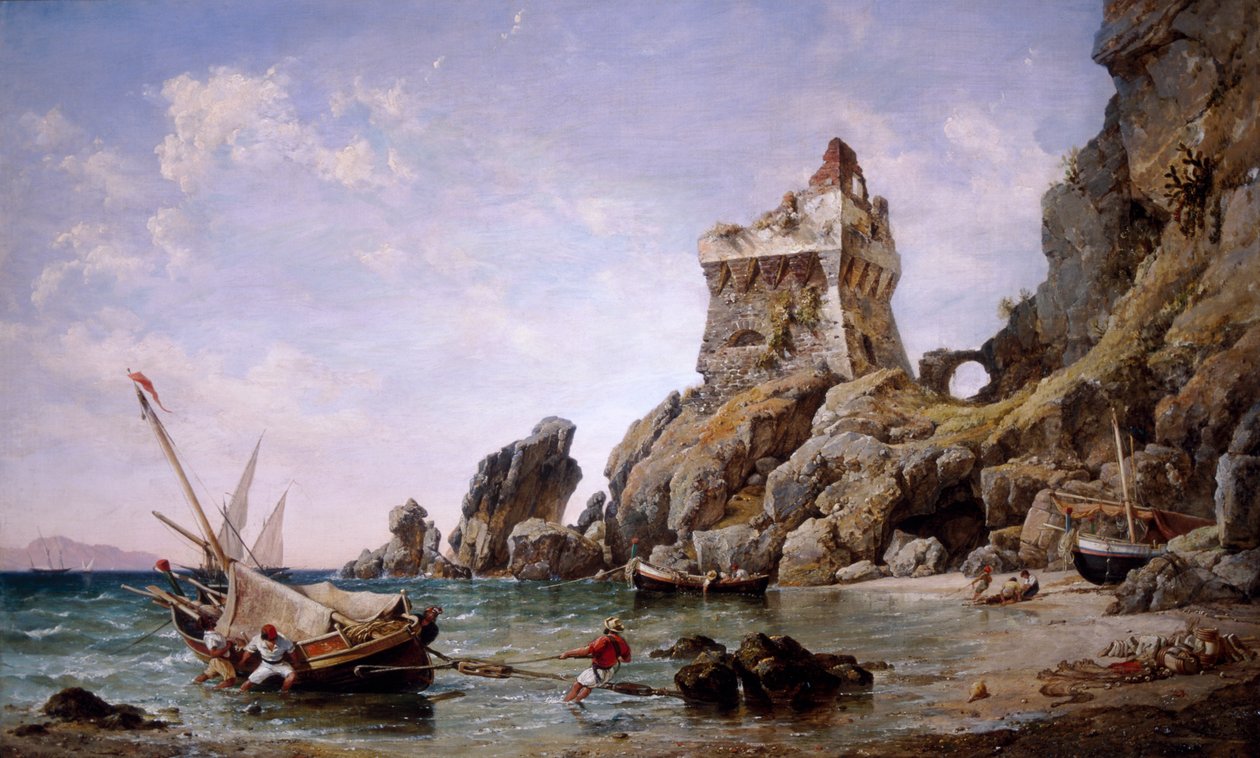 Salerno, Italia, 1849 da Edward William Cooke