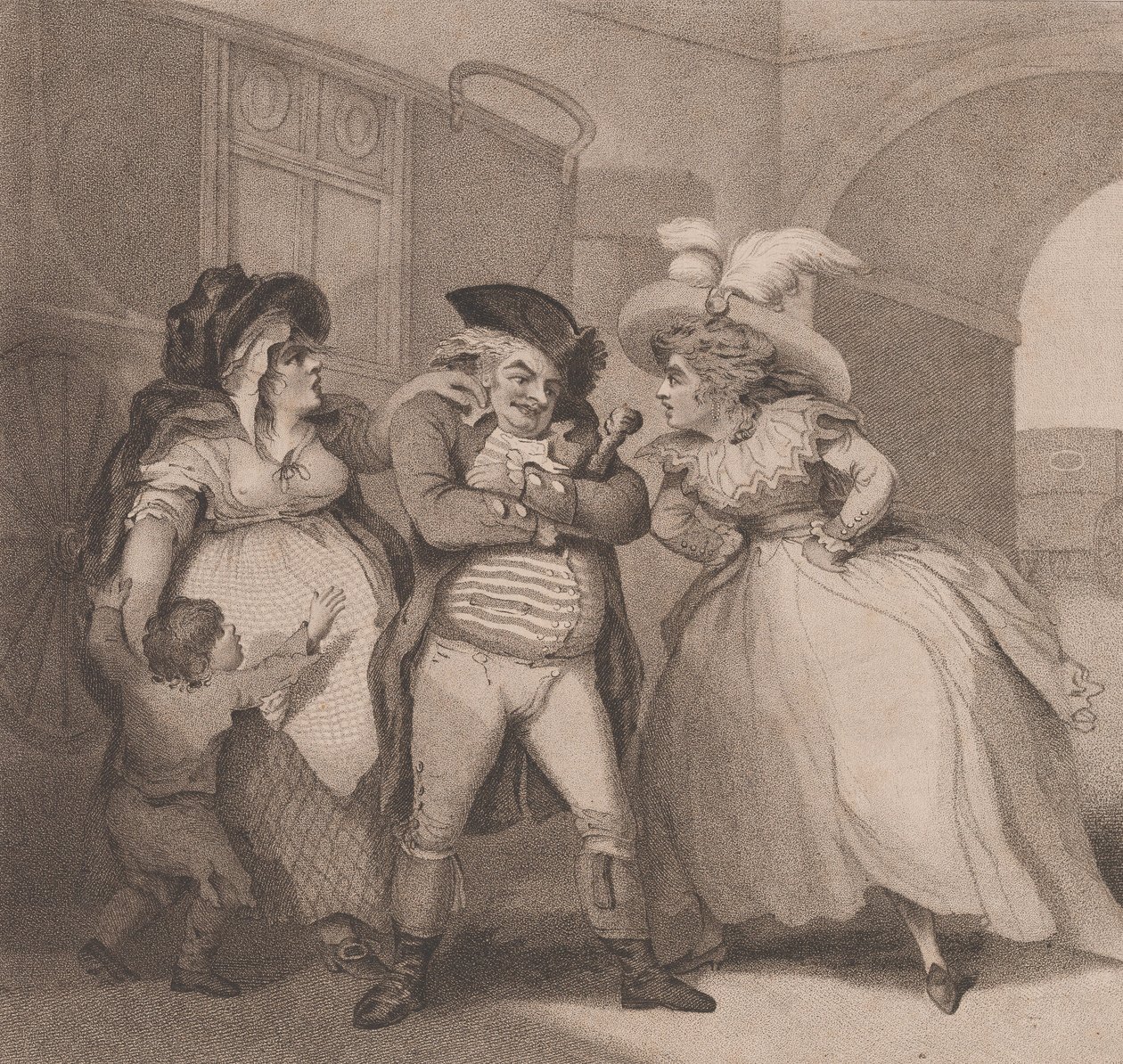 Poligamia, 1 agosto 1787 da Edward Williams