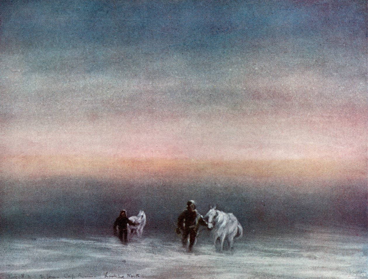Esercizio dei pony, 1911, 1913 da Charles Edward Wilson