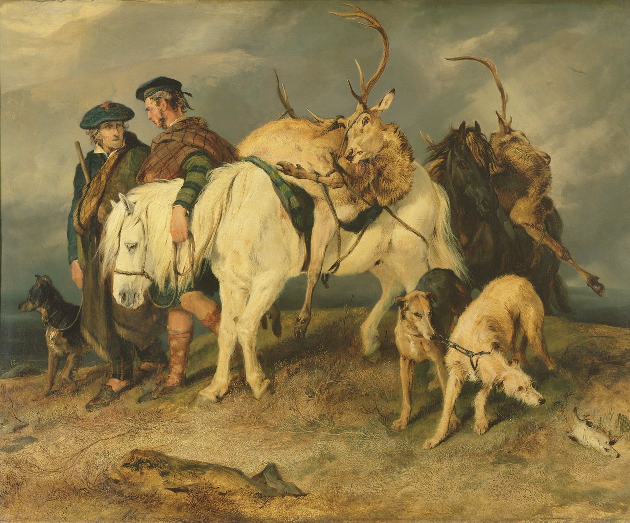 Il ritorno dei cacciatori di cervi, 1827 da Edwin Landseer