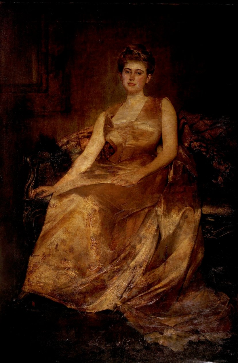 Mrs Morton Jackson, 1889 da Edwin Arthur Ward