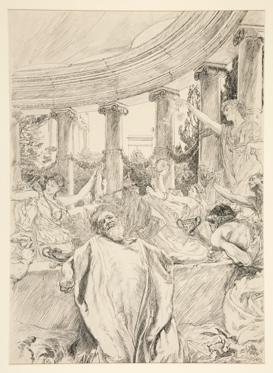 Apemantus da Edwin Austin Abbey