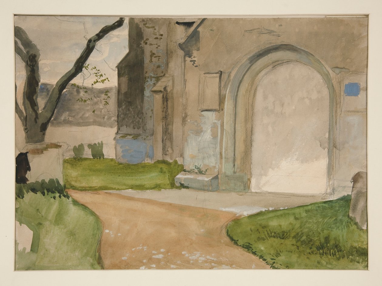 Studio architettonico da Edwin Austin Abbey