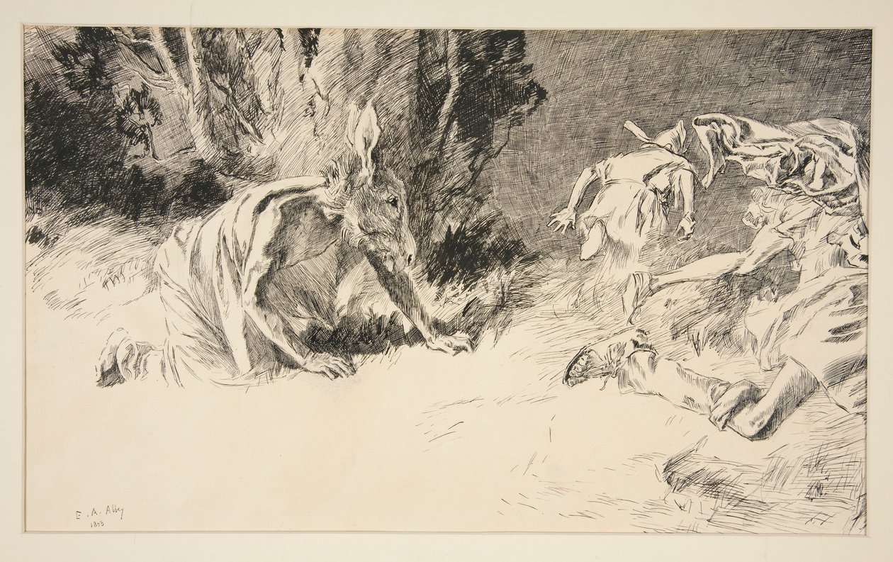 Inferiore da Edwin Austin Abbey