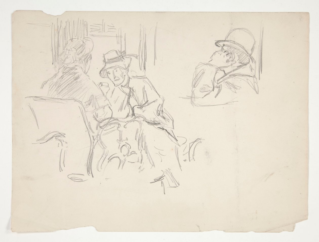 Scena al caffè da Edwin Austin Abbey