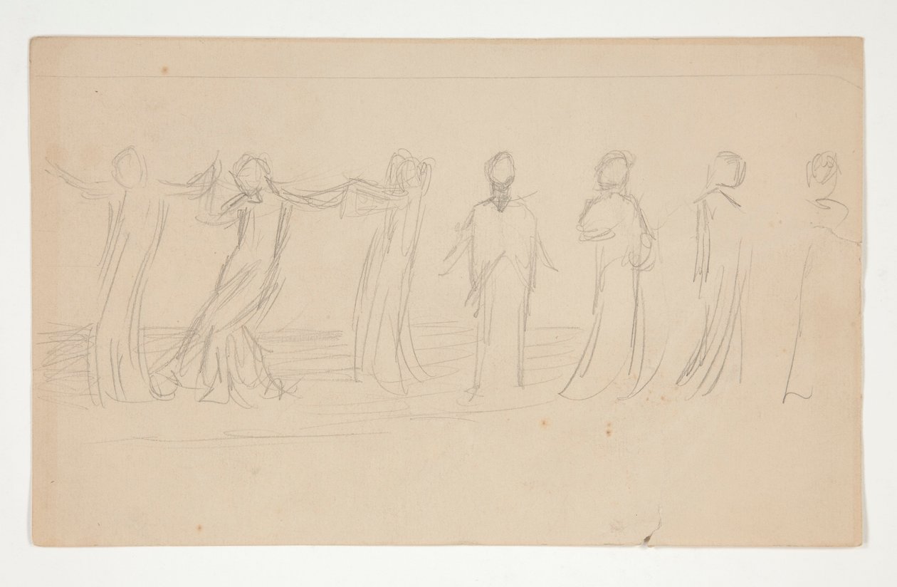 Studio di composizione per da Edwin Austin Abbey