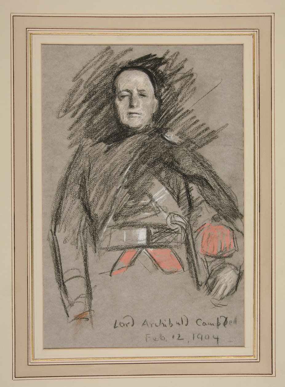 Incoronazione di Edoardo VII Ritratto: Lord Archibald Campbell da Edwin Austin Abbey