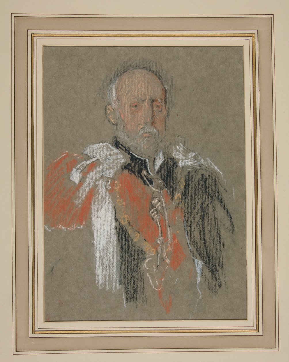 Incoronazione di Edoardo VII Ritratto: Principe Cristiano di Schleswig-Holstein da Edwin Austin Abbey
