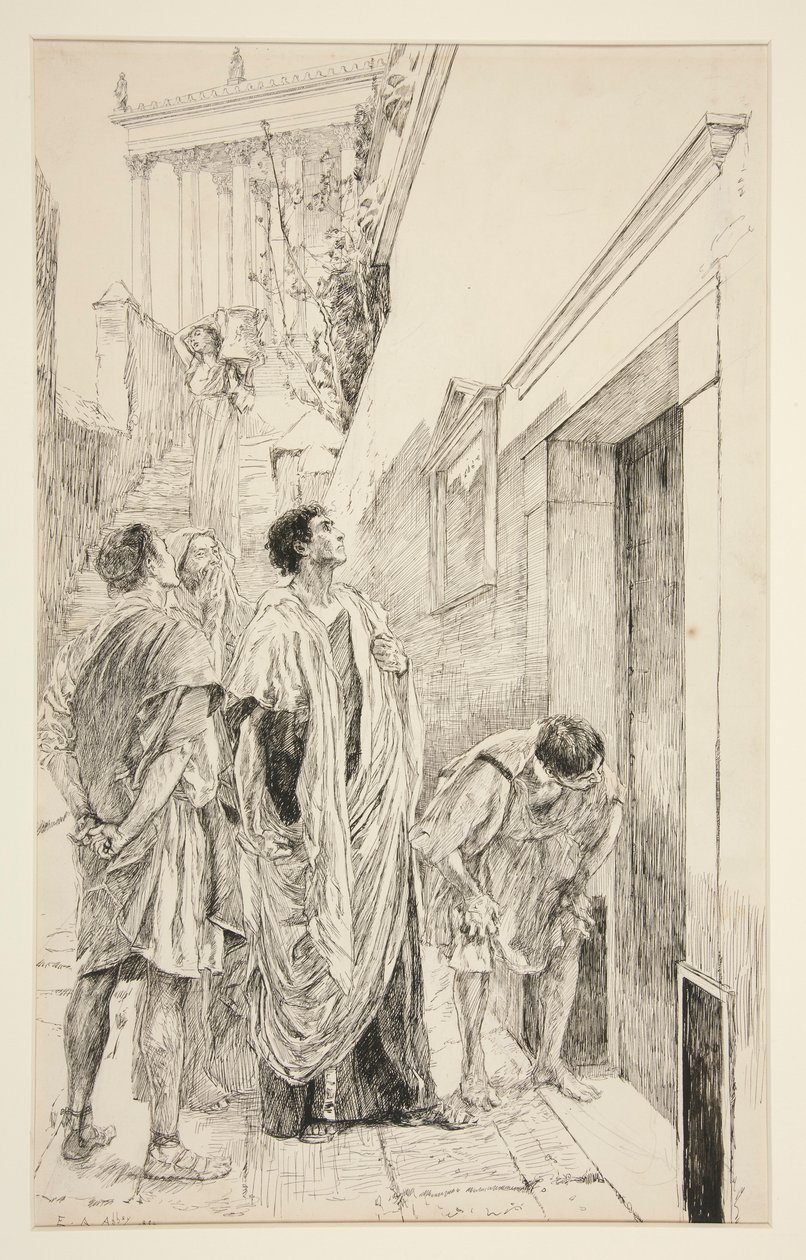 Dromio di Efeso da Edwin Austin Abbey