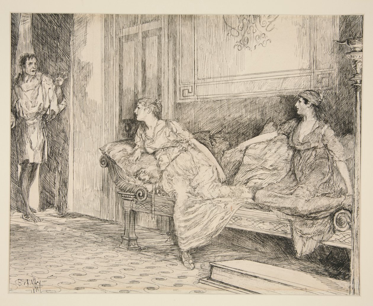 Dromio di Efeso da Edwin Austin Abbey