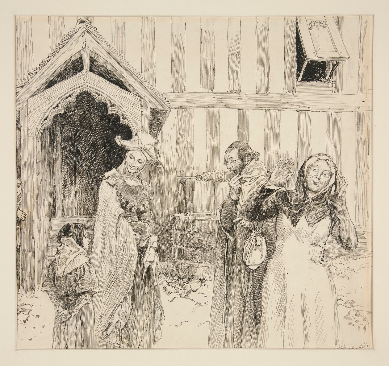 Evans da Edwin Austin Abbey