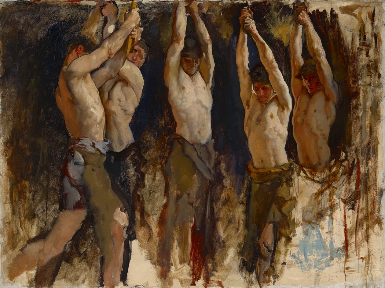 Studio di Figura, per Lo Spirito di Vulcano, Genio dei Lavoratori del Ferro e dell