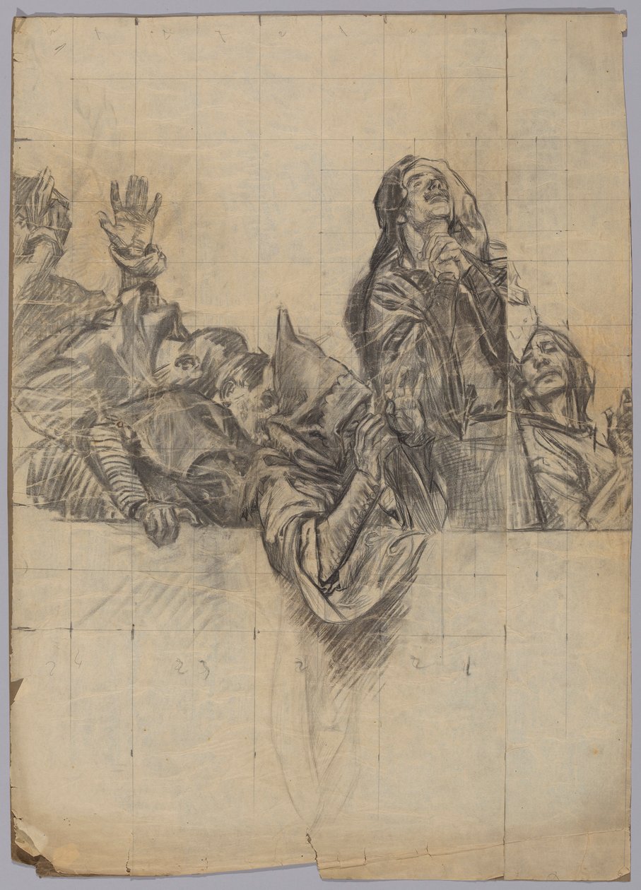 Studio di figura da Edwin Austin Abbey