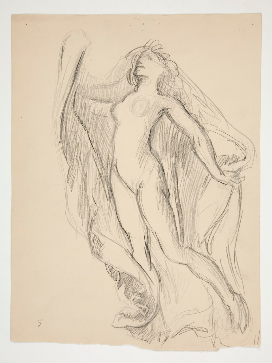 Studio di Figura per da Edwin Austin Abbey