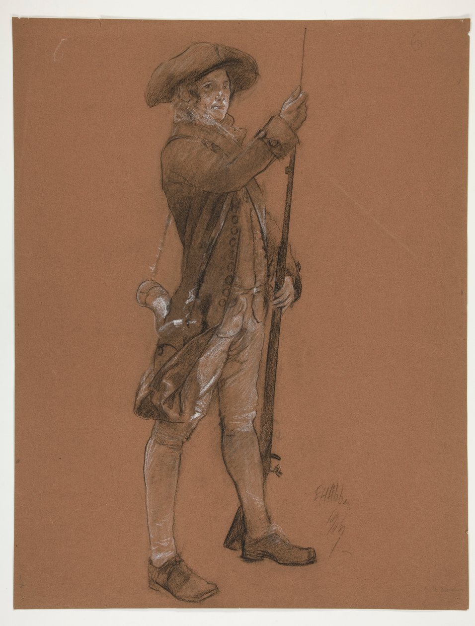 Studio di figura da Edwin Austin Abbey