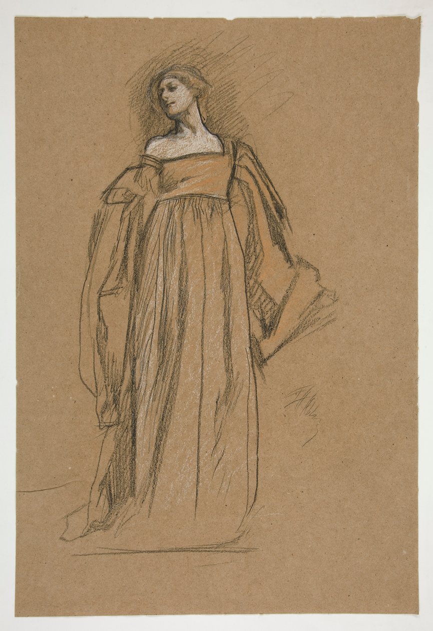 Studio di figura da Edwin Austin Abbey