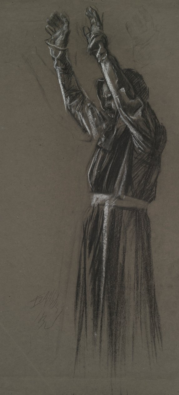 Studio di figura da Edwin Austin Abbey