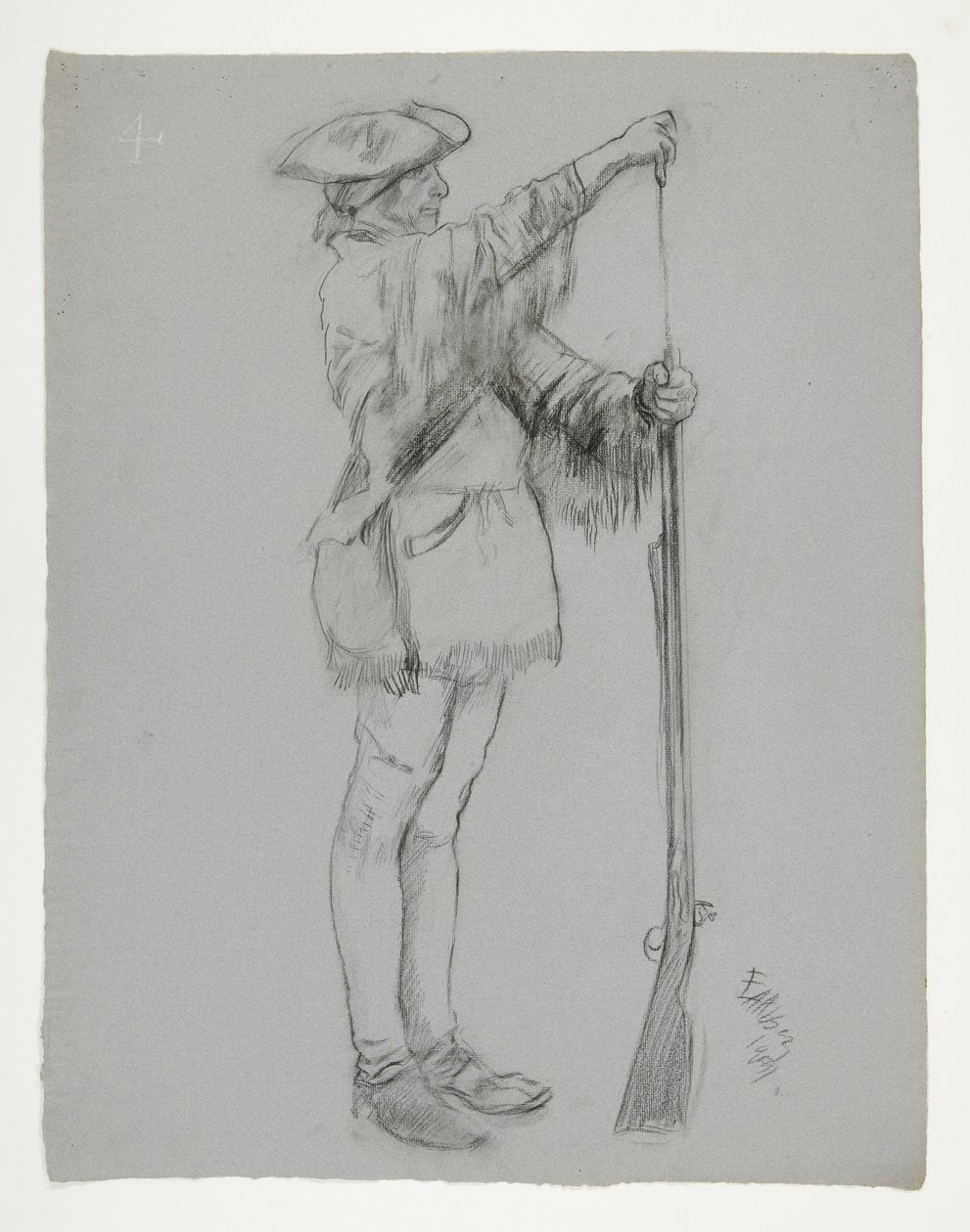 Studio di figura da Edwin Austin Abbey