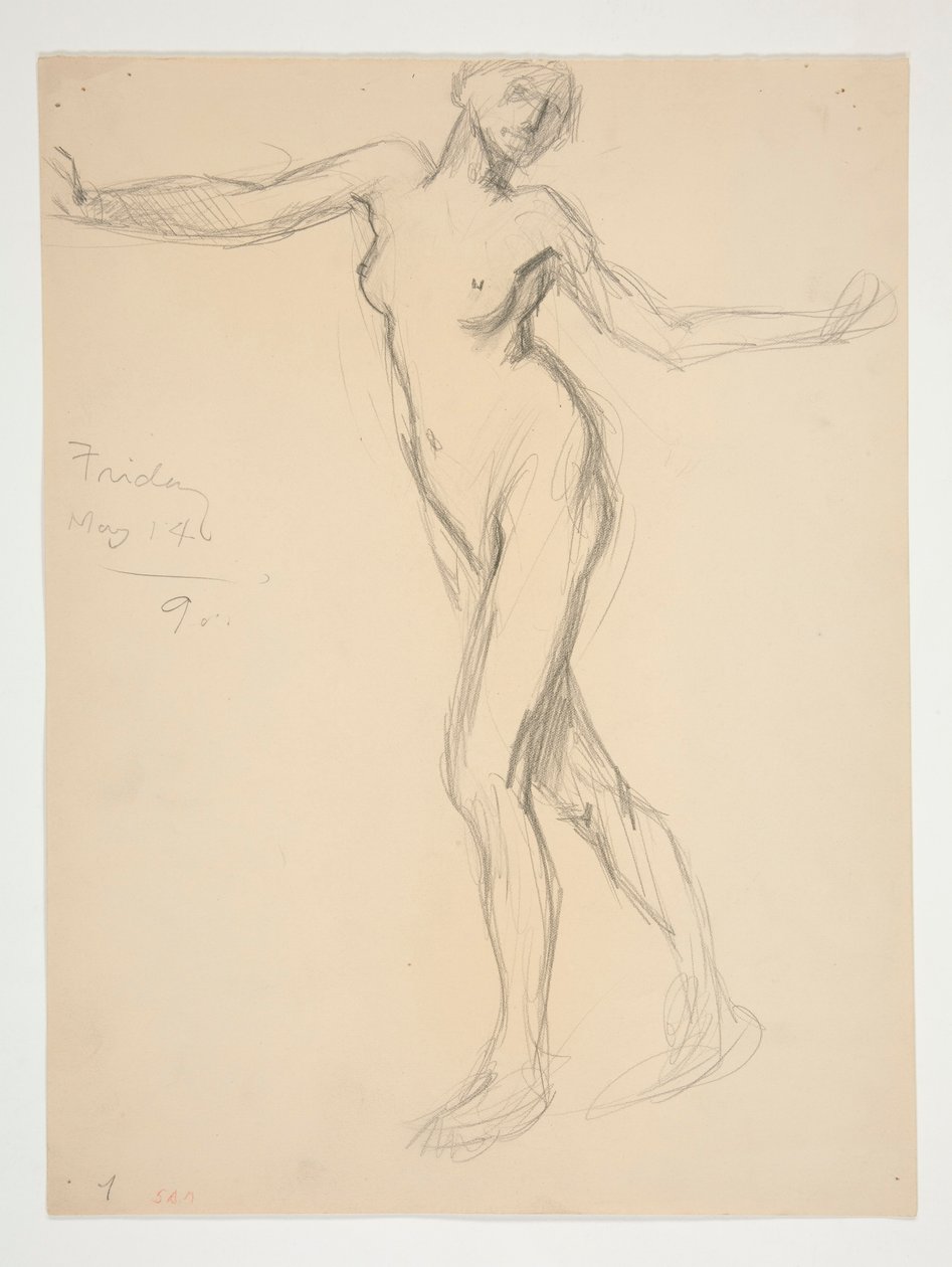 Studio di figura da Edwin Austin Abbey