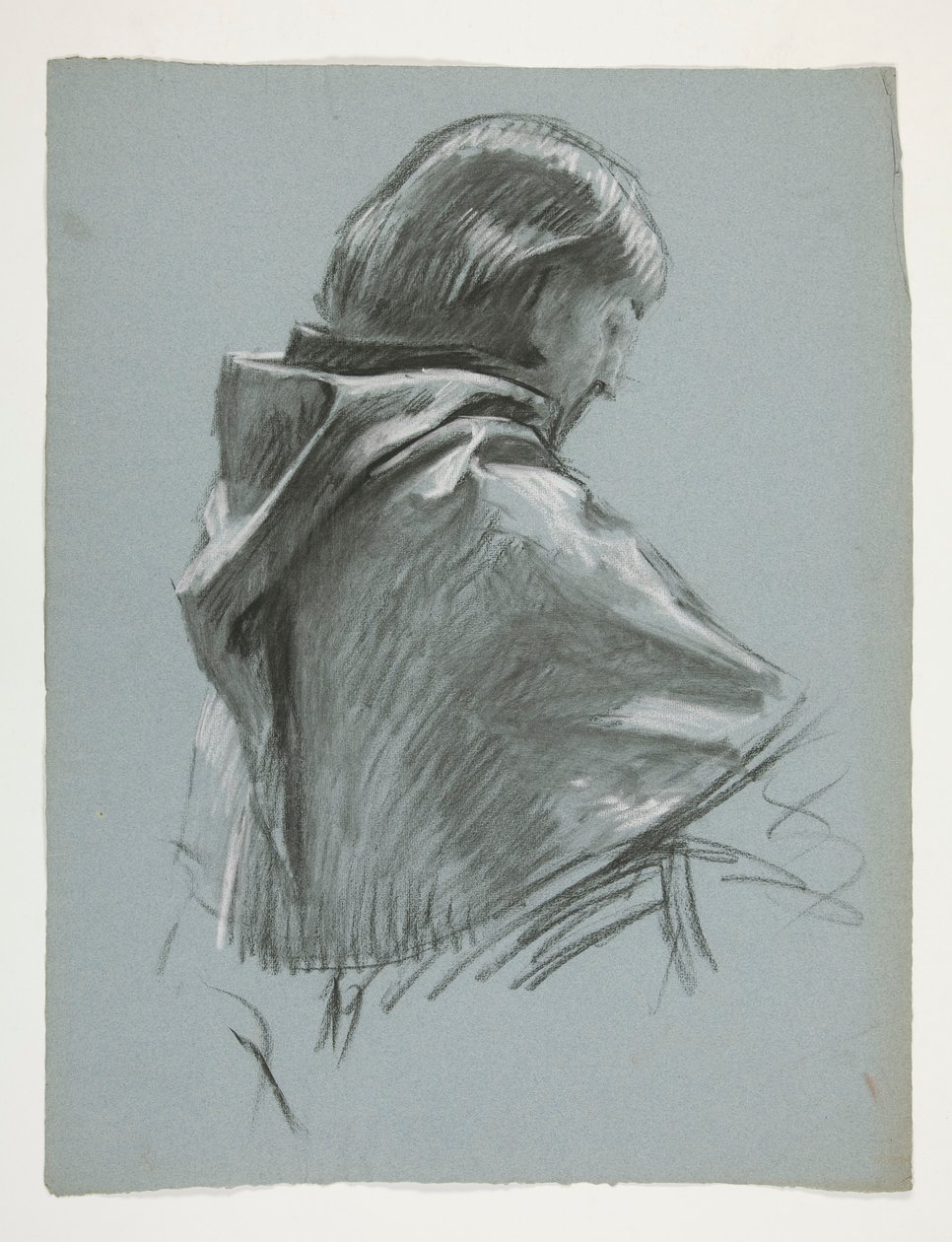 Studio di figura per Re Artù da Edwin Austin Abbey