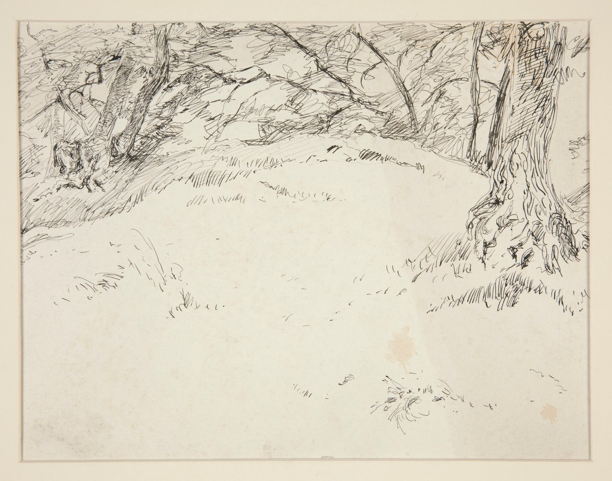 Scena forestale da Edwin Austin Abbey