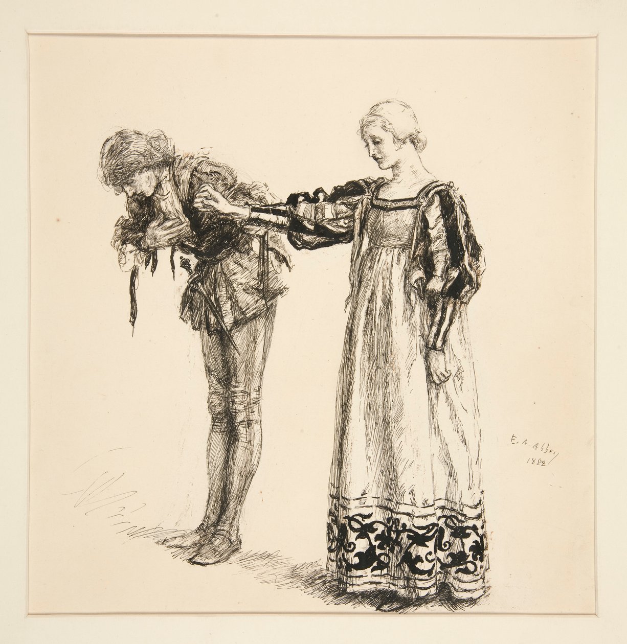 Gratiano da Edwin Austin Abbey
