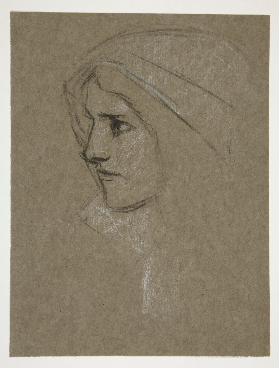 Testa di Cordelia, da Re Lear da Edwin Austin Abbey