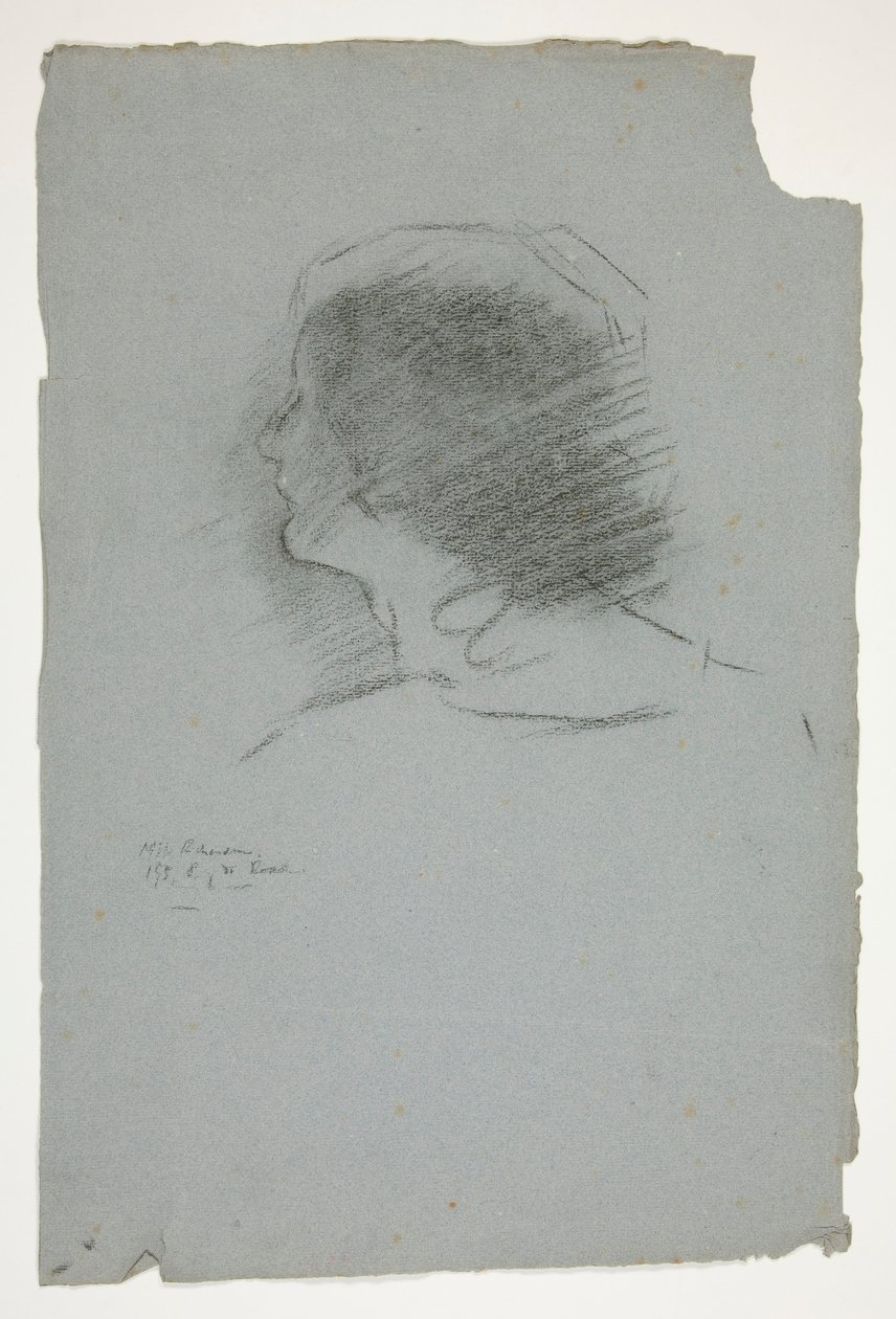 Ritratto di Mrs. Richardson da Edwin Austin Abbey