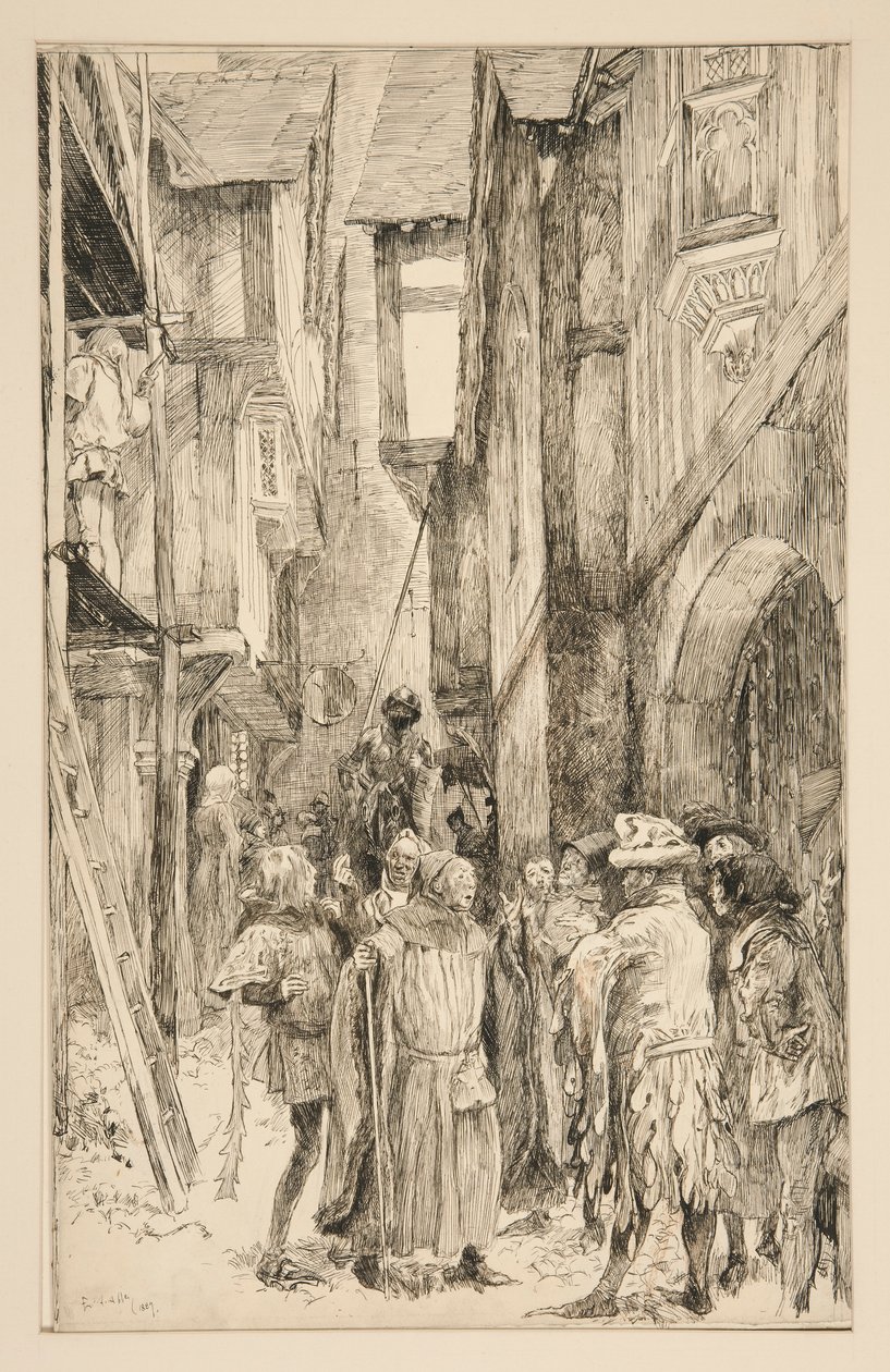 Poco profondo da Edwin Austin Abbey