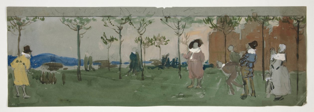 Studio per da Edwin Austin Abbey