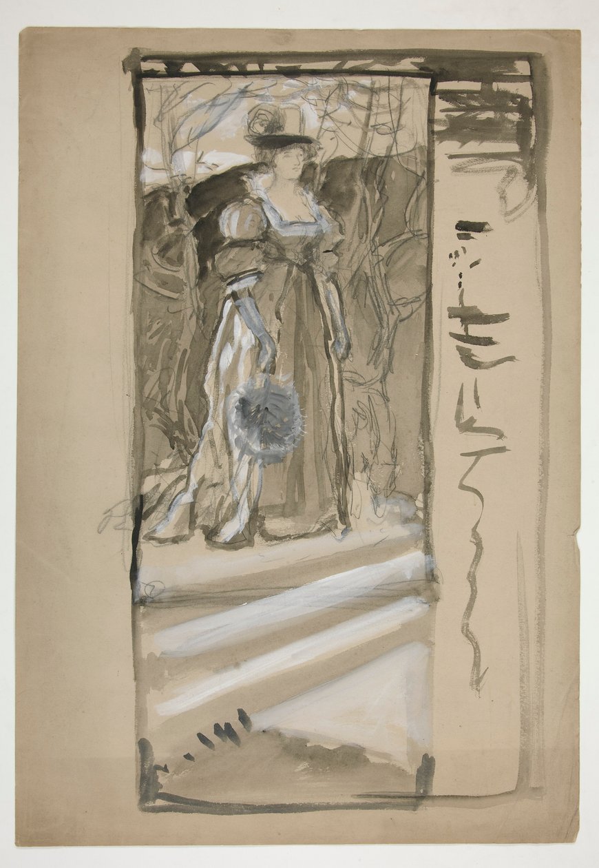 Studio per da Edwin Austin Abbey