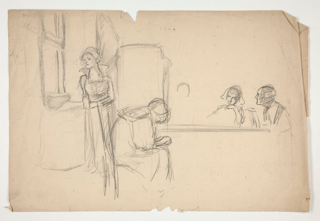 Studio per da Edwin Austin Abbey
