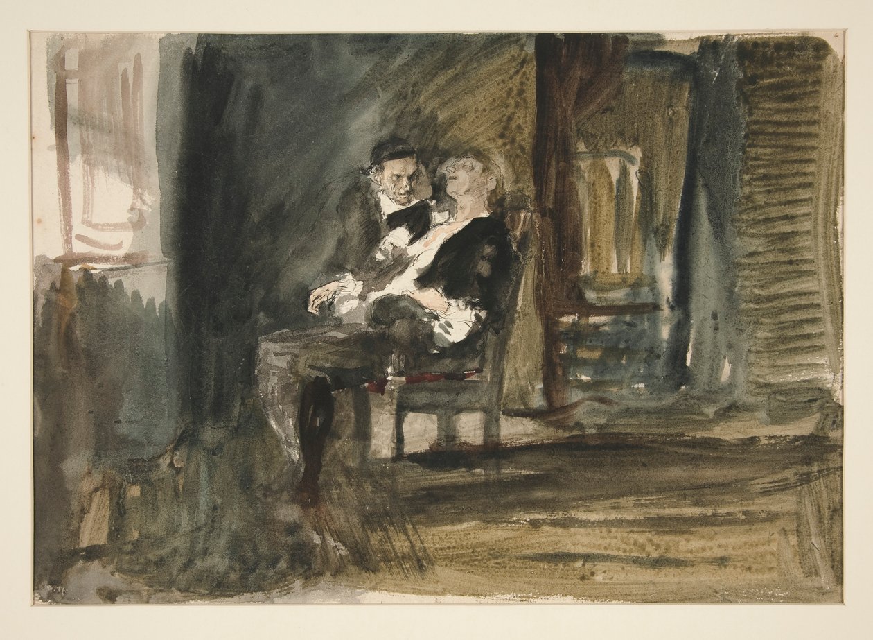 Studio per La lettera scarlatta da Edwin Austin Abbey
