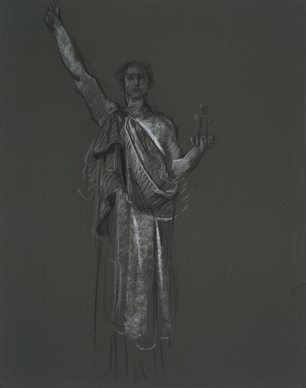 Studio per figura allegorica dell