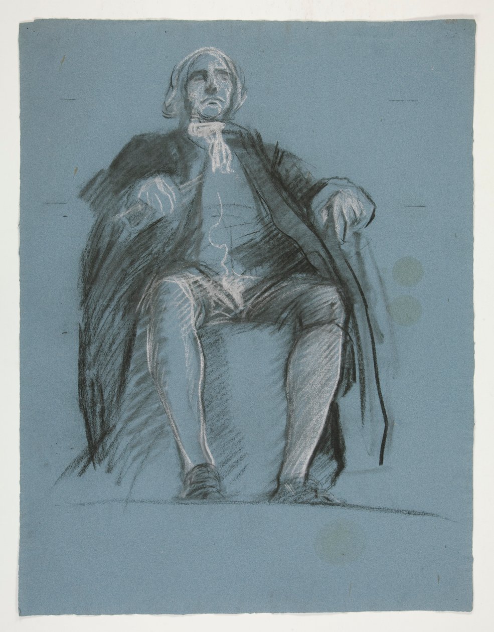Studio per la figura del generale John Peter Gabriel Muhlenberg da Edwin Austin Abbey